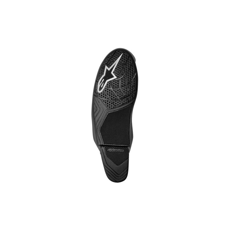 Suelas para botas de moto Alpinestars Supertech R, color negro y blanco, 2 unidades.