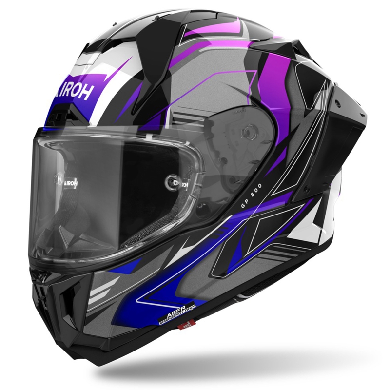 Casco integral para moto Airoh GP800 Must azul