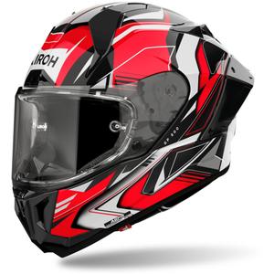 Casco integral para moto Airoh GP800 Must rojo