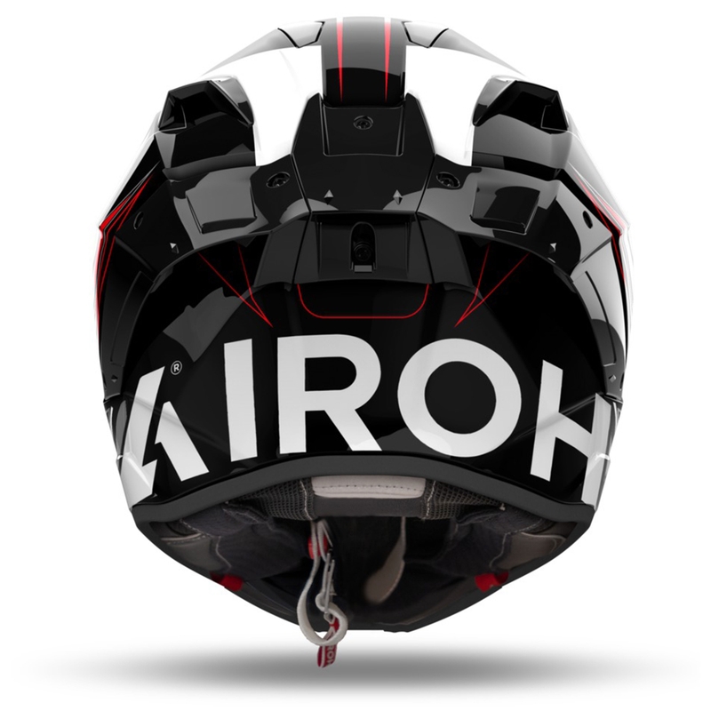 Casco integral para moto Airoh GP800 Must rojo