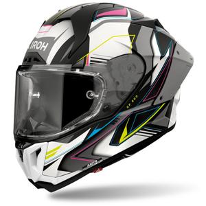Casco integral para moto Airoh GP800 Must multicolor mate
