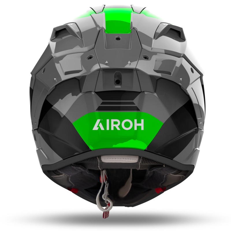 Casco integral para moto Airoh GP800 Competition verde fluo