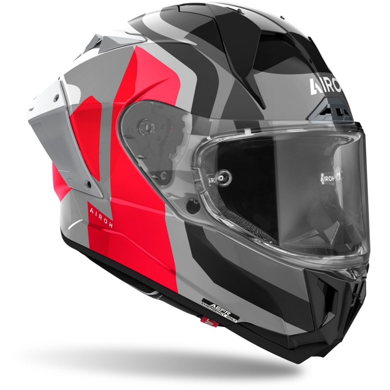 Casco integral para moto Airoh GP800 Competition rojo