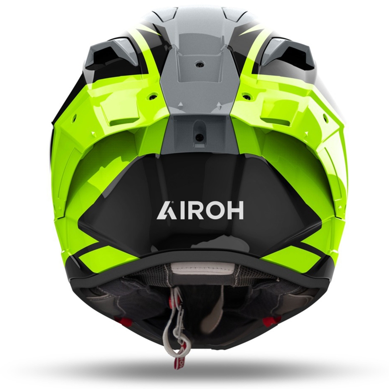 Casco integral para moto Airoh GP800 Master amarillo