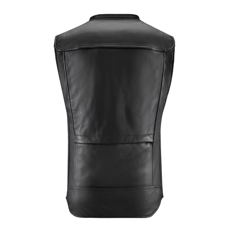 Chaleco con sistema de airbag TECH-AIR®3 V2 LEATHER de Alpinestars, color negro