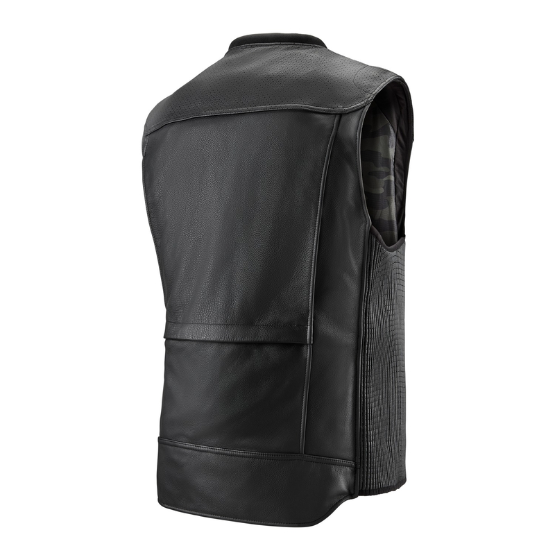Chaleco con sistema de airbag TECH-AIR®3 V2 LEATHER de Alpinestars, color negro