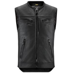 Chaleco con sistema de airbag TECH-AIR®3 V2 LEATHER de Alpinestars, color negro