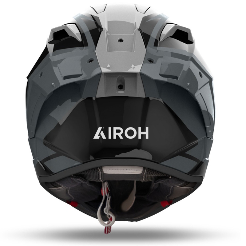 Casco integral para moto Airoh GP800 Master metalizado