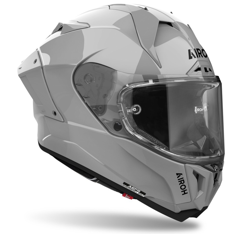 Casco integral para moto Airoh GP800 Color gris cemento