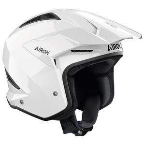 Casco de moto trial Airoh TRR 2 Color blanco
