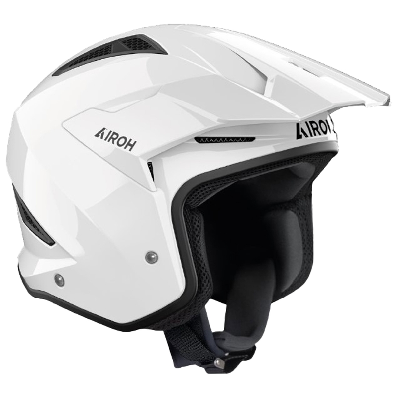 Casco de moto trial Airoh TRR 2 Color blanco