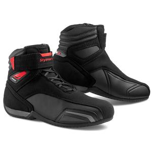 Stylmartin Vector botas de moto negro-rojo