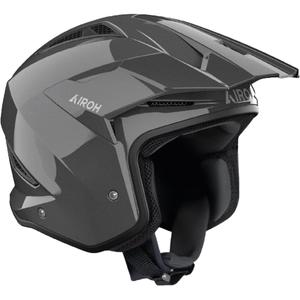 Casco de moto de trial Airoh TRR 2 Color gris oscuro