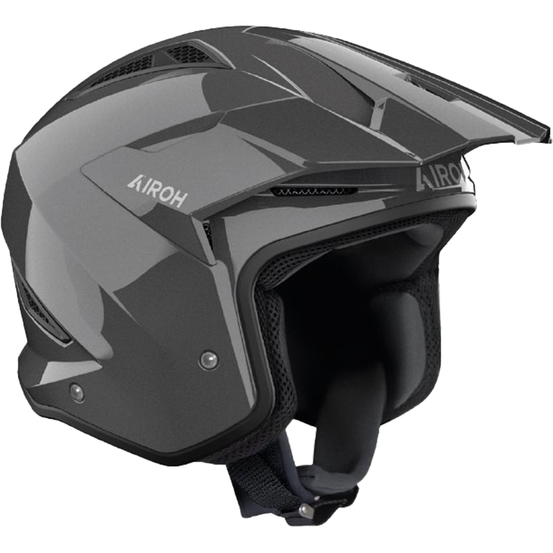 Casco de moto de trial Airoh TRR 2 Color gris oscuro
