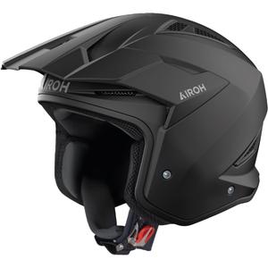 Casco de moto de trial Airoh TRR 2 Color negro mate