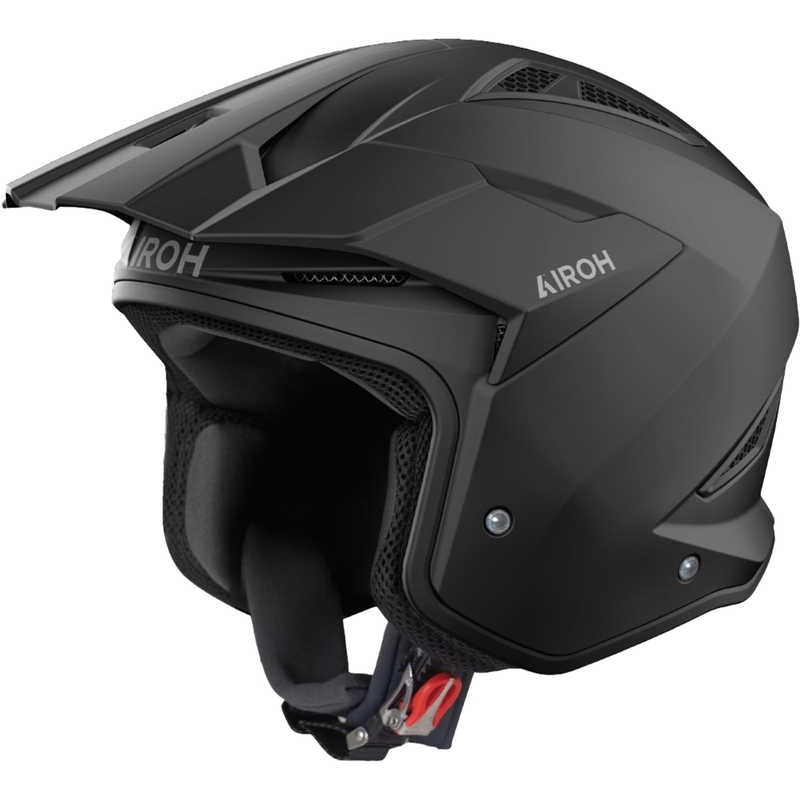 Casco de moto de trial Airoh TRR 2 Color negro mate