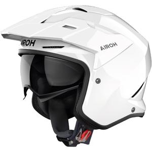 Casco de moto de trial Airoh Kombakt Color blanco