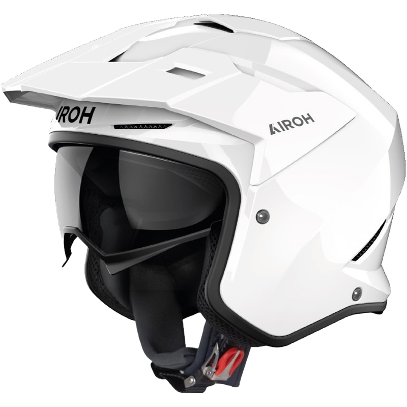 Casco de moto de trial Airoh Kombakt Color blanco