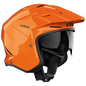 Casco de moto de trial Airoh Kombakt Color naranja
