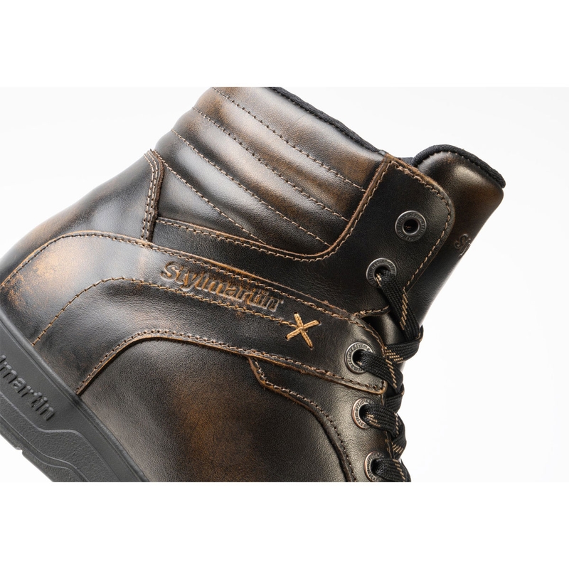 Botas de moto Stylmartin Iron WP bronce