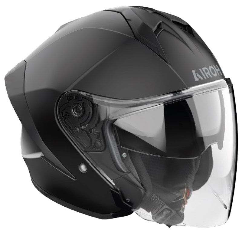 Casco de moto Airoh H21 Color Open Face negro mate