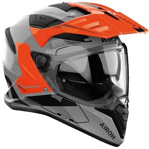 Casco de moto Airoh Bandit Tune Enduro color naranja