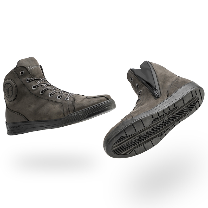 Botas de moto Stylmartin Tank WP gris oscuro