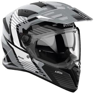 Casco de moto enduro Airoh Bandit Spicy gris