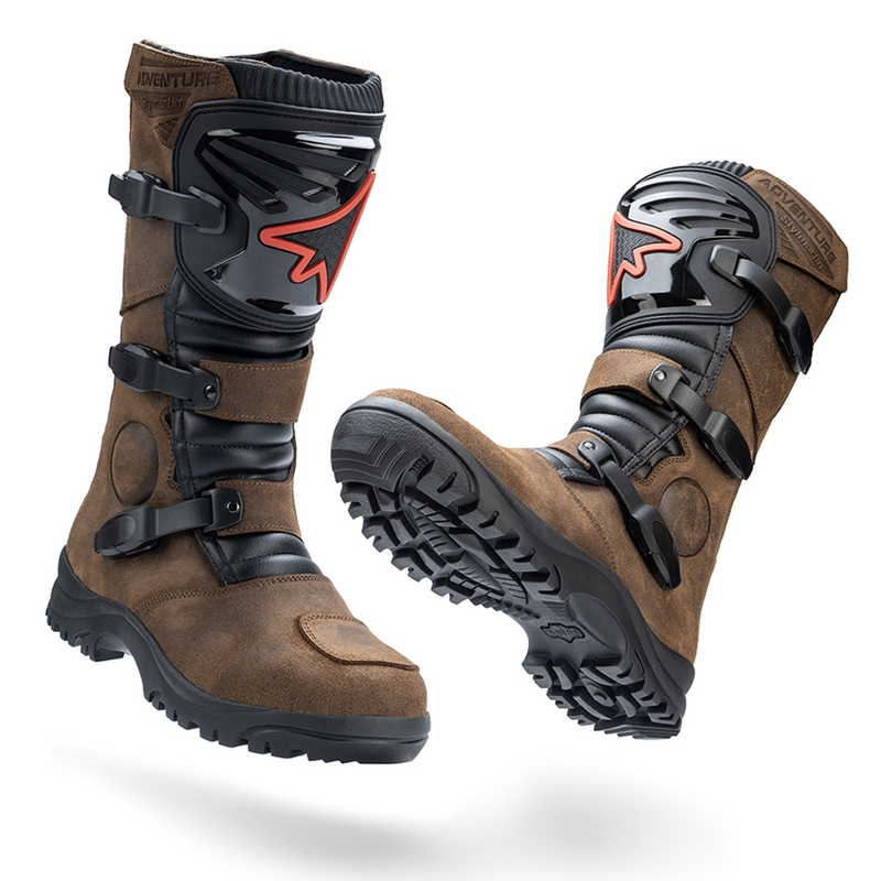 Botas de moto Stylmartin Overlander WP marrón