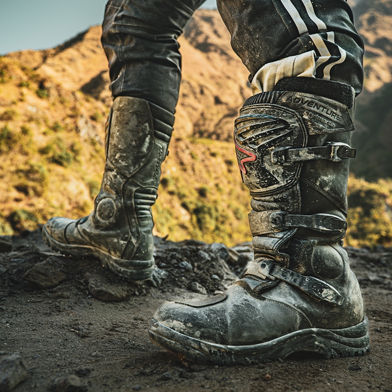 Botas de moto Stylmartin Overlander WP marrón