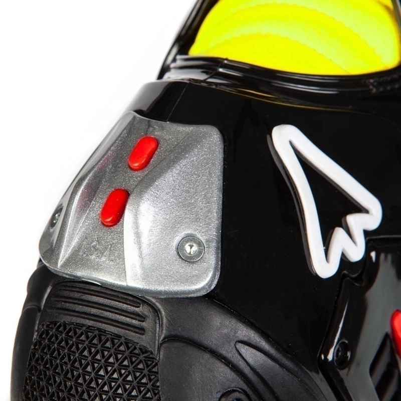 Botas de moto Stylmartin Stealth Evo Air negro-amarillo fluo