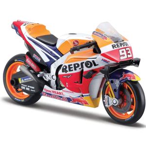 Maqueta de moto de Marc Márquez Maisto Repsol Honda Team 2021 #93 1:18