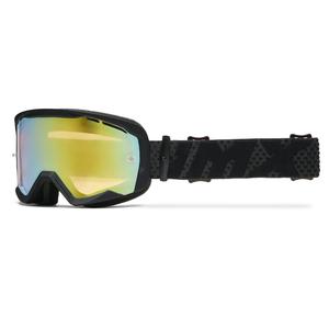 Gafas de motocross iMX Endurance Flip negro-negro con plexiglás de iridio