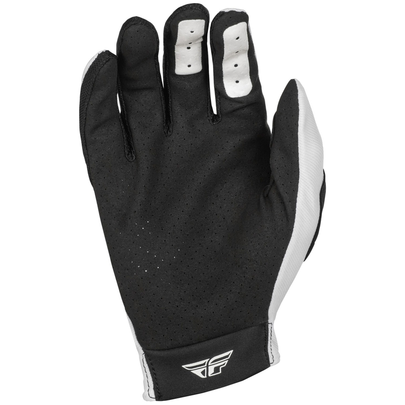 Guantes de motocross FLY Racing Lite blanco-negro