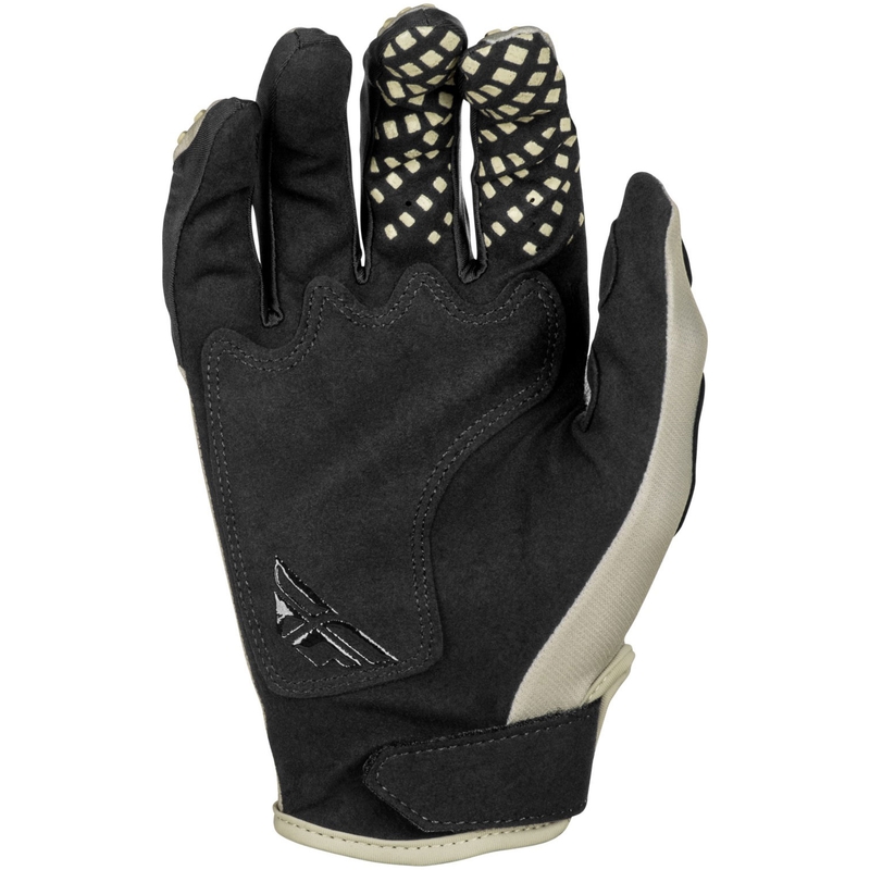 Guantes de motocross FLY Racing Kinetic Sym gris-rojo-negro