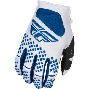 Guantes de motocross FLY Racing Kinetic Center blanco-azul