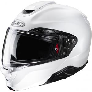 Casco de moto modular HJC RPHA 91 Solid color blanco perla