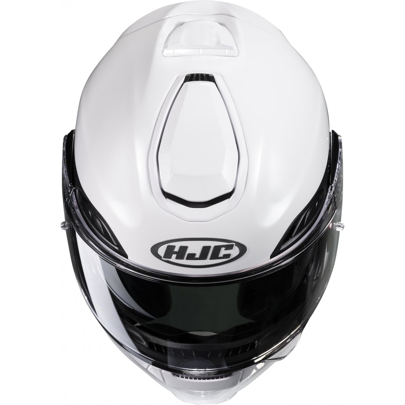Casco de moto abatible HJC RPHA 91 Solid blanco perla
