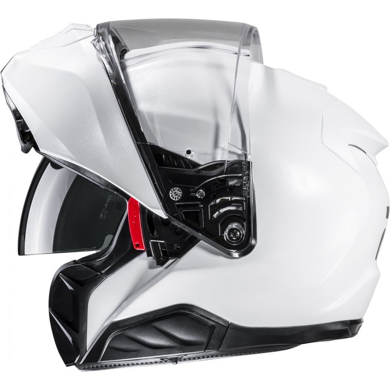 Casco de moto abatible HJC RPHA 91 Solid blanco perla