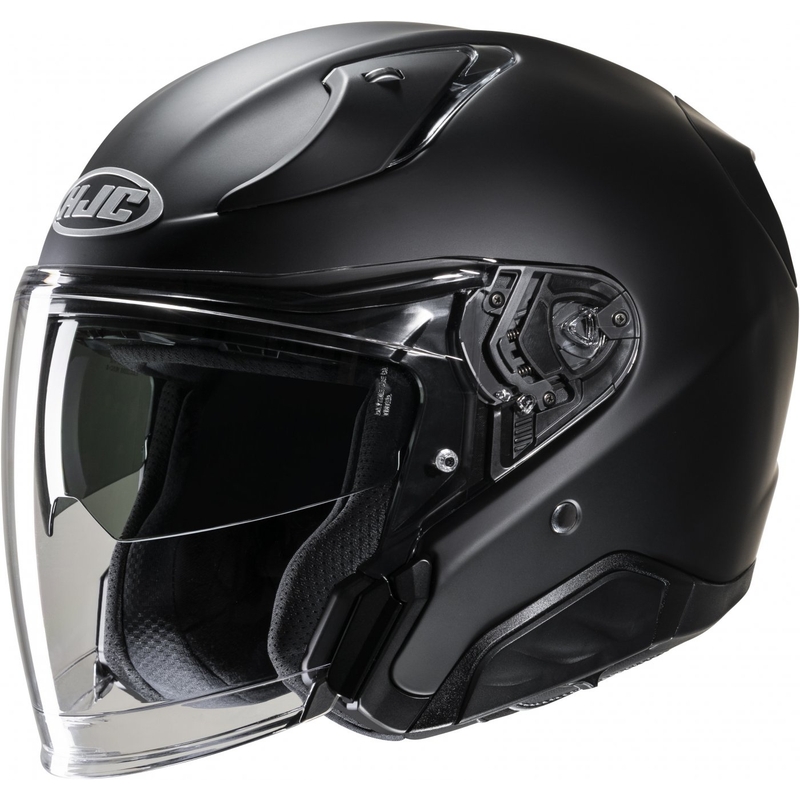 Casco de moto abierto HJC RPHA 31 Solid negro mate