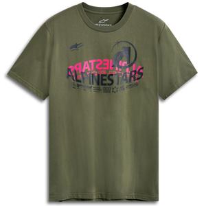 Camiseta verde Alpinestars Semicircle CSF