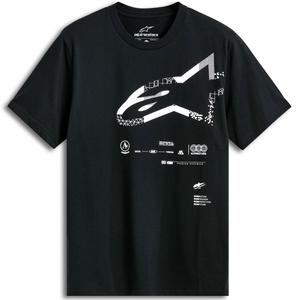 Camiseta negra Alpinestars Geografica CSF