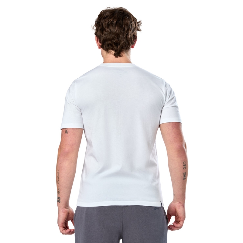 Camiseta blanca Alpinestars Geografica CSF