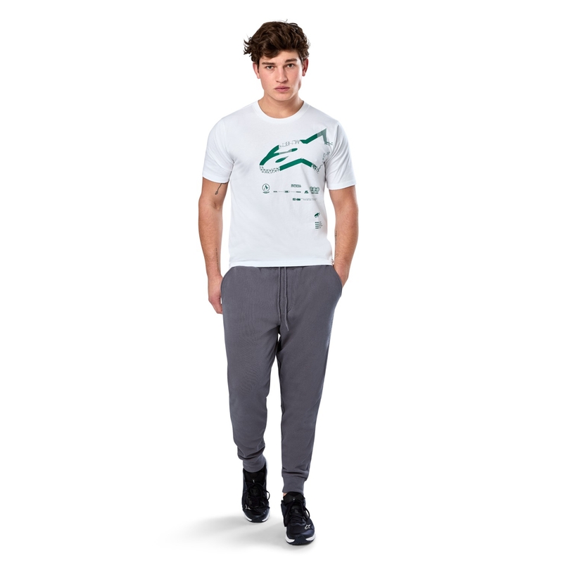 Camiseta blanca Alpinestars Geografica CSF