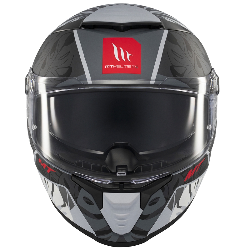 Casco integral de moto MT Thunder 4 SV Rainforest negro-blanco