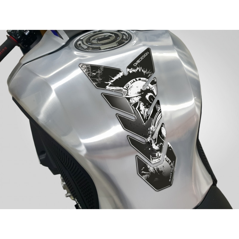 Adhesivo para depósito de combustible Impresión Edición negra - Gladiator