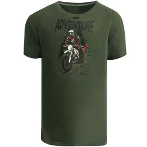 Camiseta Motozem Adventure verde