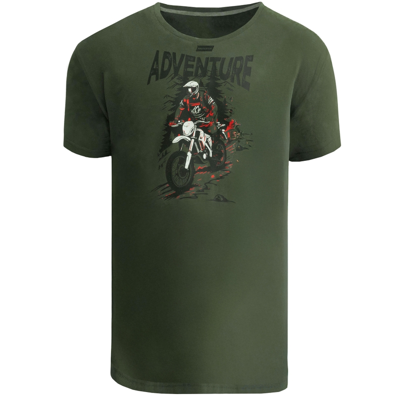 Camiseta Motozem Adventure verde