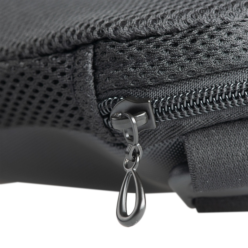 Cojín de asiento inflable Oxford Air Seat Adventure and Touring, color negro