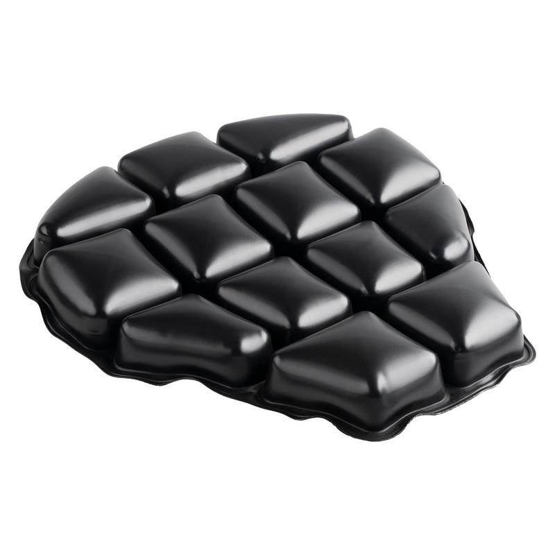 Cojín de asiento inflable Oxford Air Seat Adventure and Touring, color negro